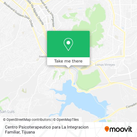 Centro Psicoterapeutico para La Integracion Familiar map