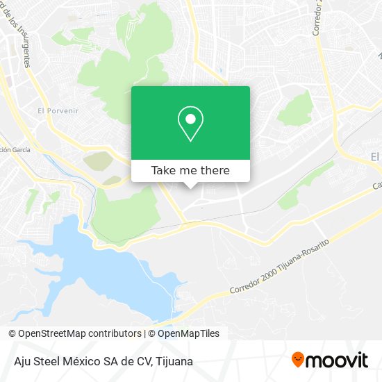 Mapa de Aju Steel México SA de CV