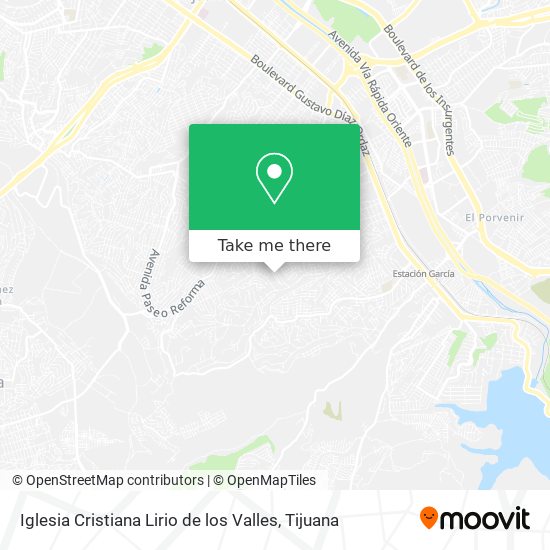 Iglesia Cristiana Lirio de los Valles map
