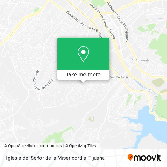 Iglesia del Señor de la Misericordia map