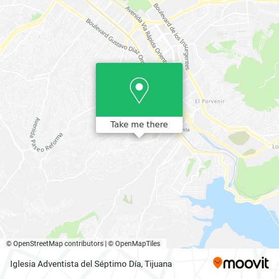 Iglesia Adventista del Séptimo Día map