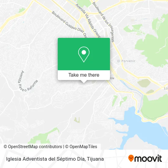 Iglesia Adventista del Séptimo Día map
