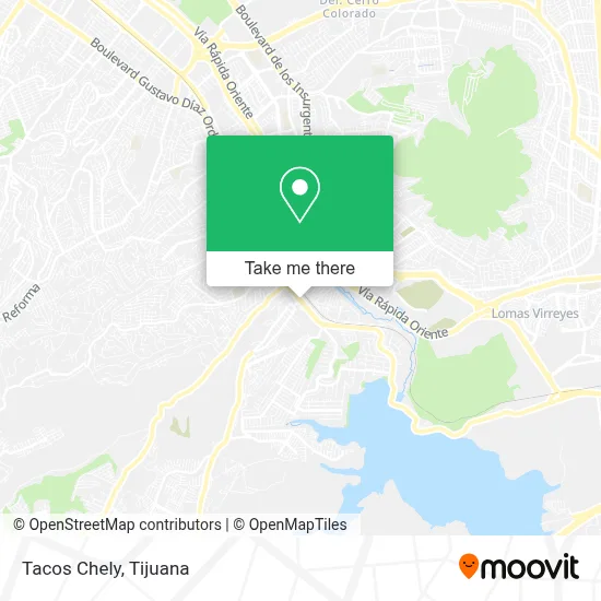 Tacos Chely map