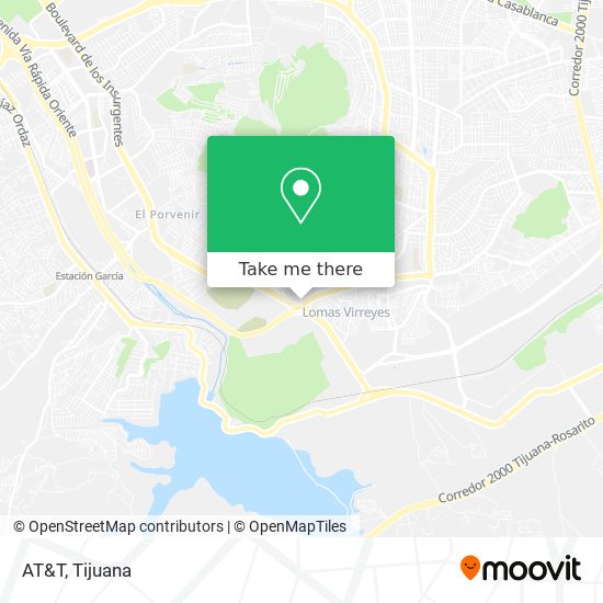 AT&T map