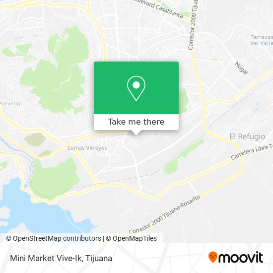 Mini Market Vive-Ik map