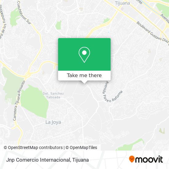 Mapa de Jnp Comercio Internacional