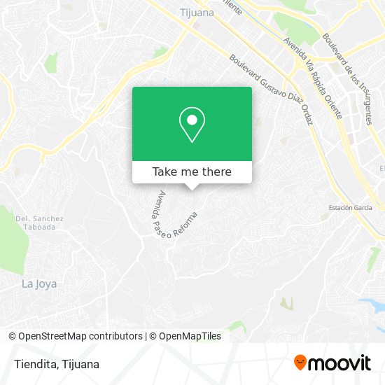 Tiendita map