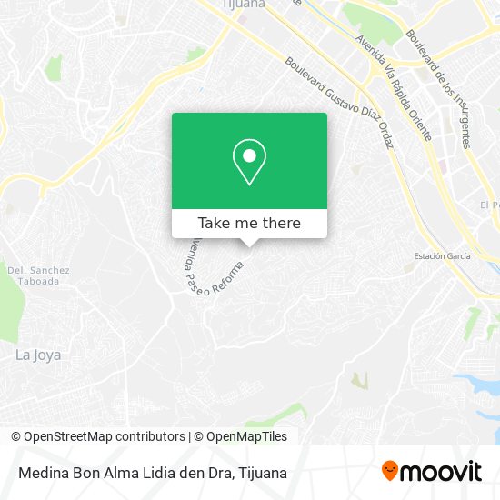 Medina Bon Alma Lidia den Dra map