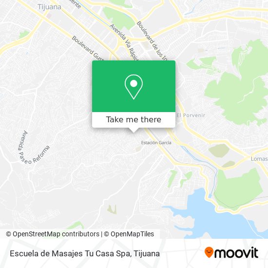 Escuela de Masajes Tu Casa Spa map