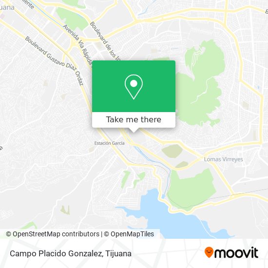 Mapa de Campo Placido Gonzalez