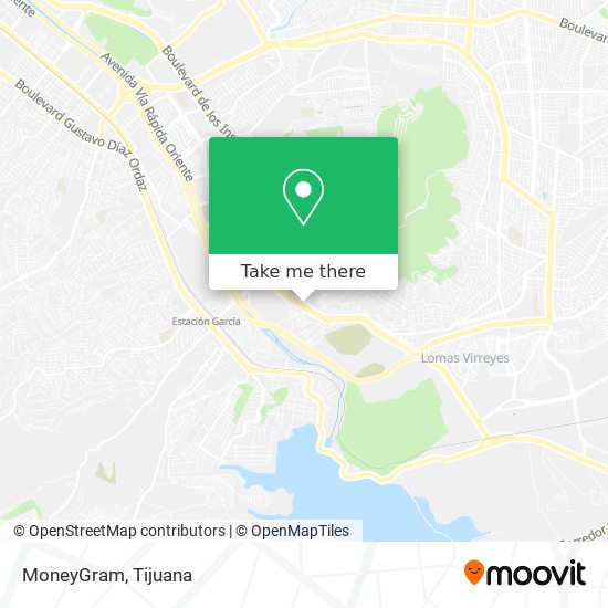 MoneyGram map