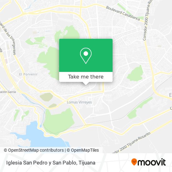 Iglesia San Pedro y San Pablo map