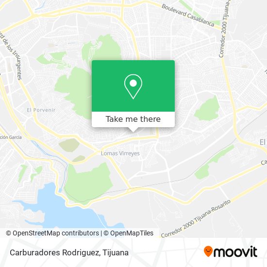 Mapa de Carburadores Rodriguez