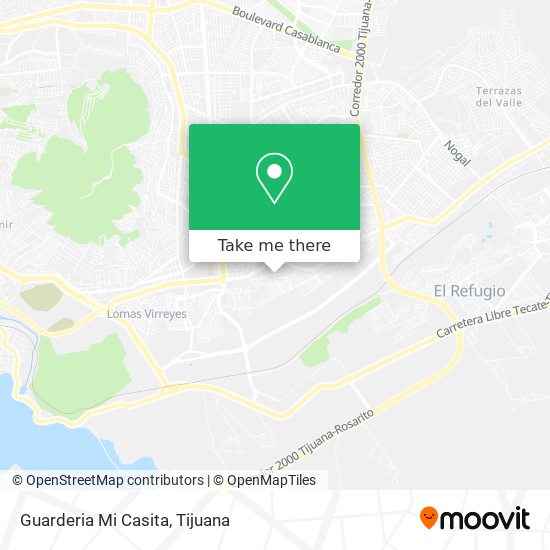 Mapa de Guarderia Mi Casita