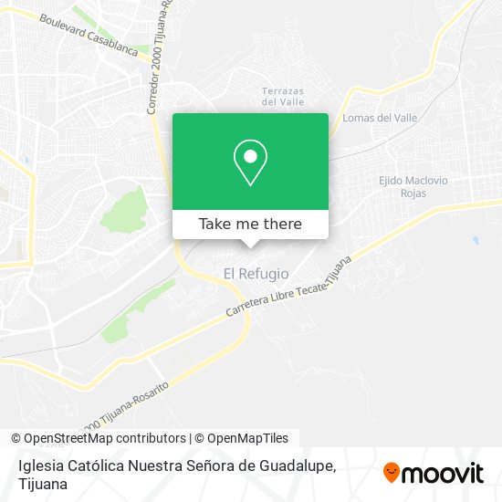 Iglesia Católica Nuestra Señora de Guadalupe map