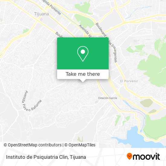 Instituto de Psiquiatria Clin map