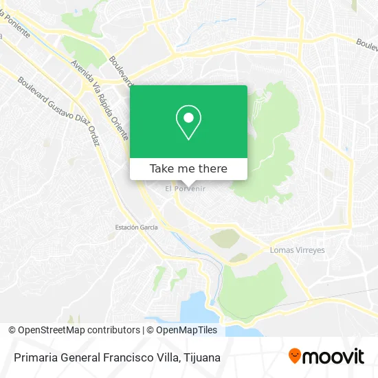 Primaria General Francisco Villa map