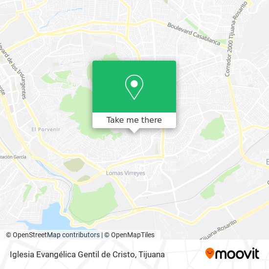 Iglesia Evangélica Gentil de Cristo map