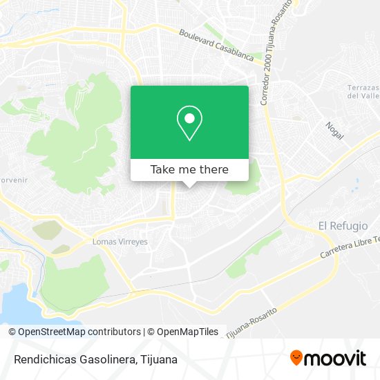 Rendichicas Gasolinera map