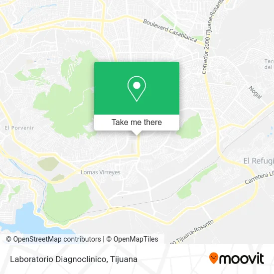 Laboratorio Diagnoclinico map