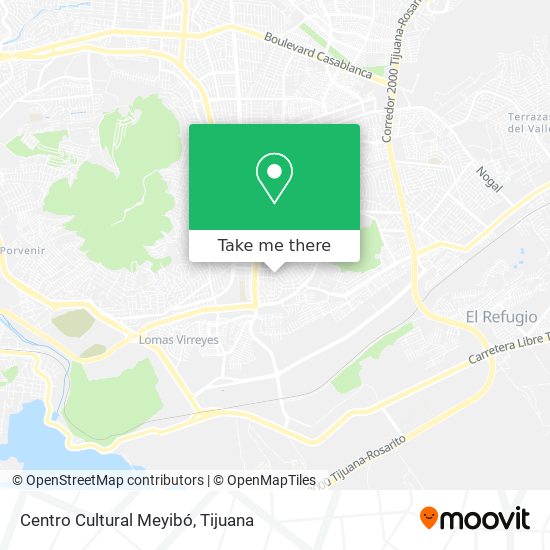 Mapa de Centro Cultural Meyibó