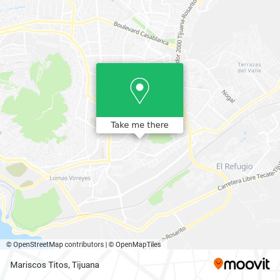 Mapa de Mariscos Titos