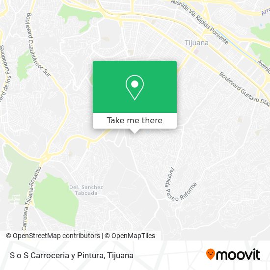 S o S Carroceria y Pintura map