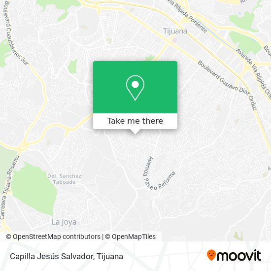 Capilla Jesús Salvador map