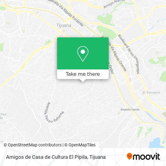 Mapa de Amigos de Casa de Cultura El Pípila