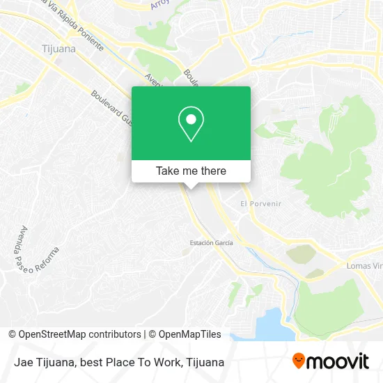 Jae Tijuana, best Place To Work map