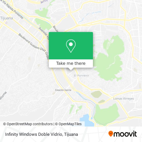 Infinity Windows Doble Vidrio map