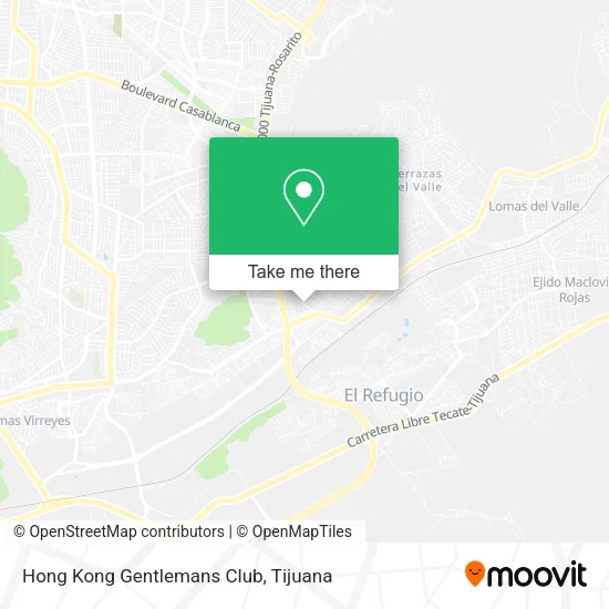 Hong Kong Gentlemans Club map