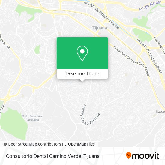 Consultorio Dental Camino Verde map
