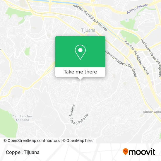 Coppel map