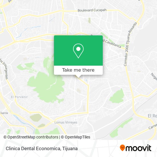 Mapa de Clinica Dental Economica