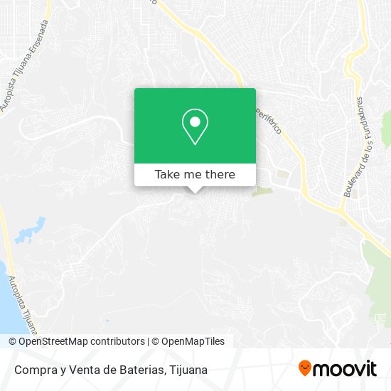 Compra y Venta de Baterias map