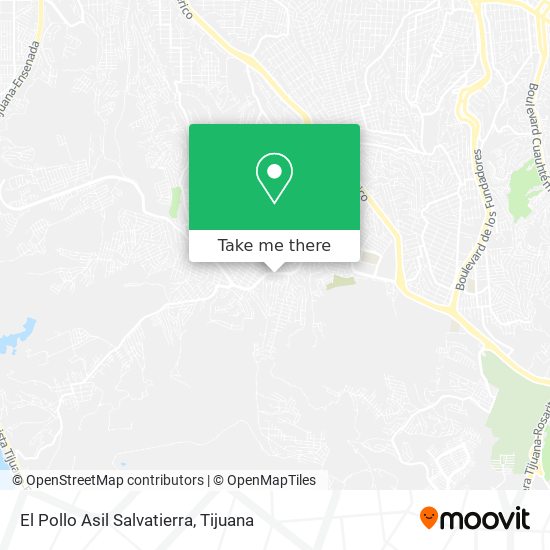 El Pollo Asil Salvatierra map