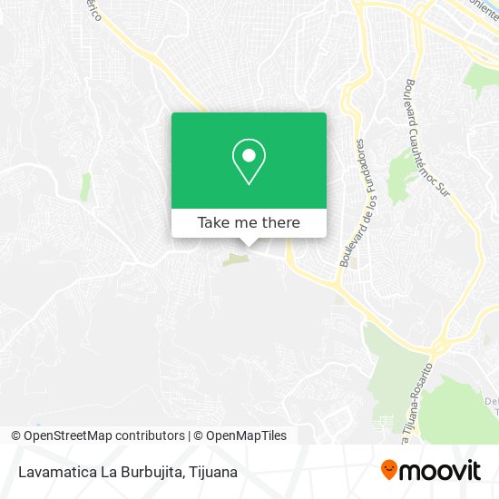 Mapa de Lavamatica La Burbujita