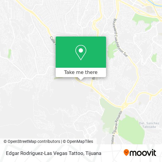 Edgar Rodriguez-Las Vegas Tattoo map
