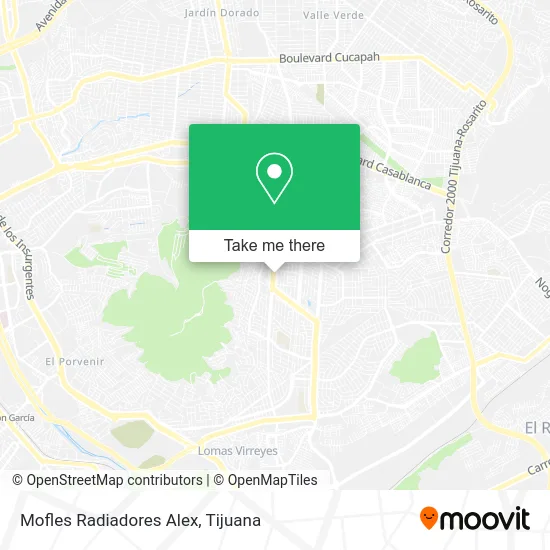 Mofles Radiadores Alex map