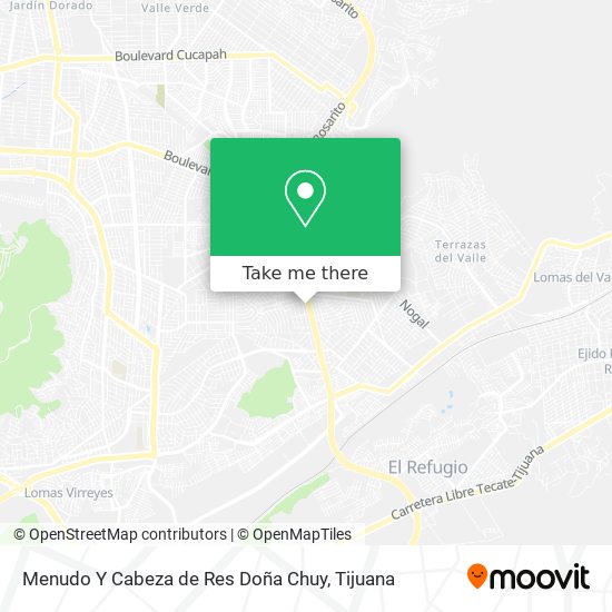 Menudo Y Cabeza de Res Doña Chuy map