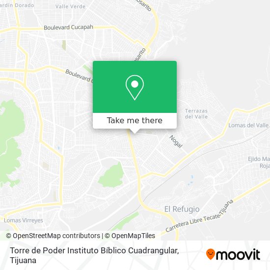 Torre de Poder Instituto Bíblico Cuadrangular map