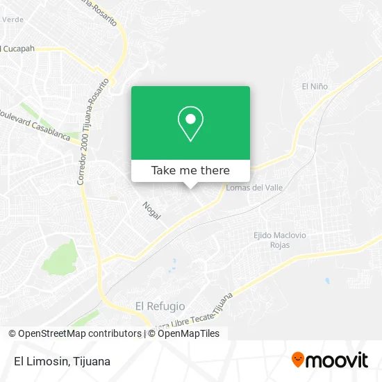 El Limosin map