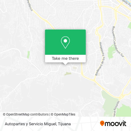 Autopartes y Servicio Miguel map