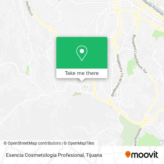 Esencia Cosmetologia Profesional map