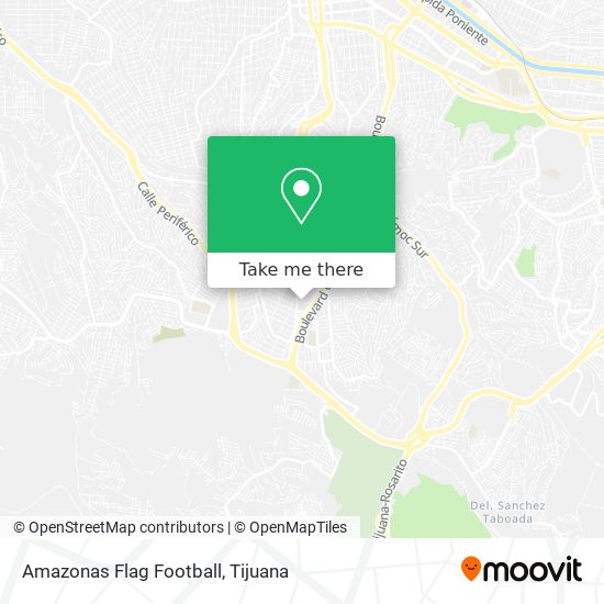 Amazonas Flag Football map