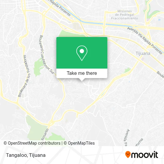 Tangaloo map