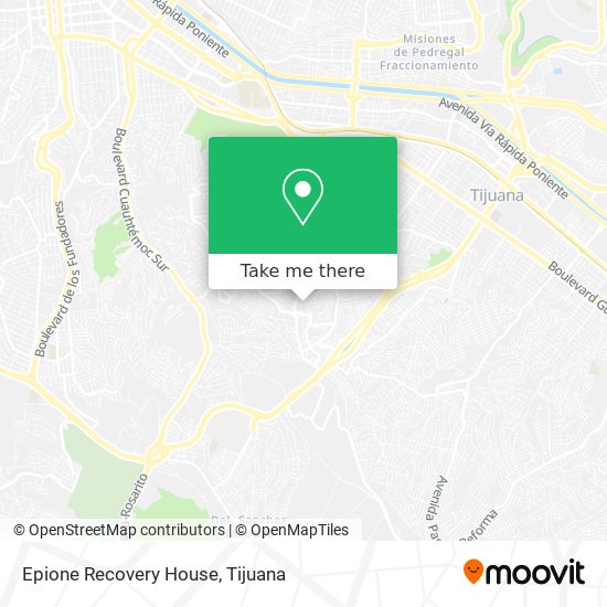 Epione Recovery House map