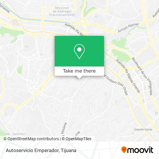 Mapa de Autoservicio Emperador