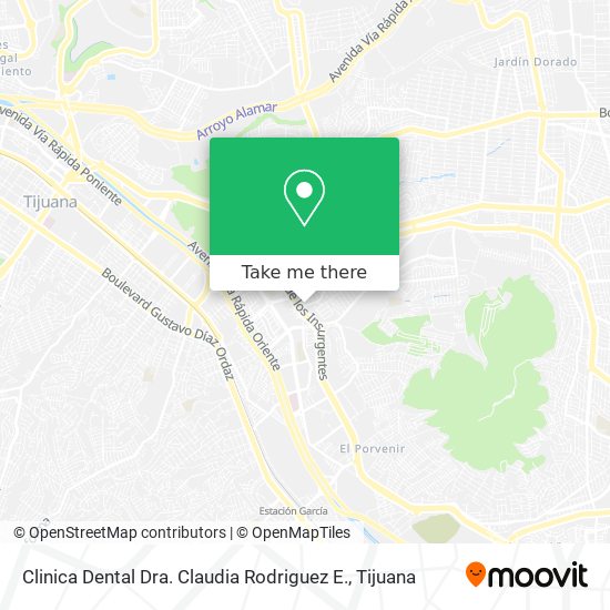 Clinica Dental Dra. Claudia Rodriguez E. map